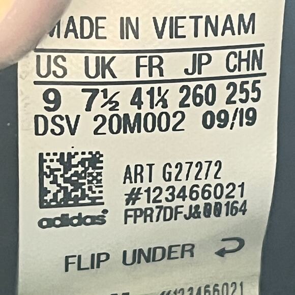 Adidas SenseBounce+ Ace Dark Gray Lightweight Running Shoes G27272 Womens Size 9 - Picture 9 of 10